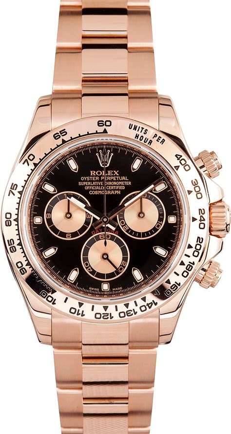 rolex daytona oro rosado|rolex daytona price.